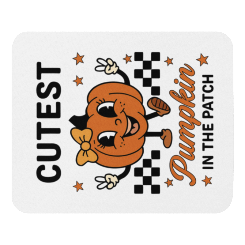 Pumpkin Patch Mouse Pad