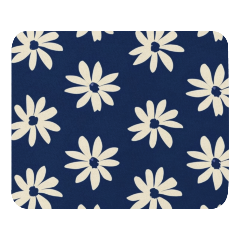 Simple Bloom Mouse Pad