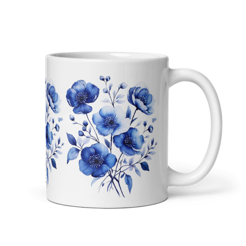 Blue Blossom Elegance