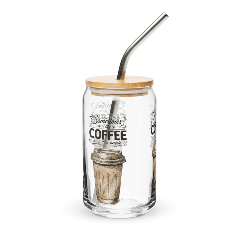 Coffee and People - glass Cup