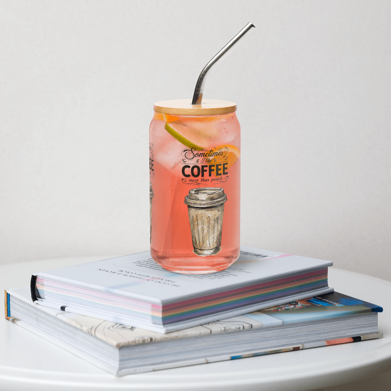 Coffee and People - glass Cup