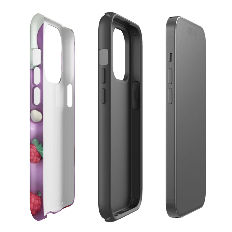 Teddy Bear with Raspberries.