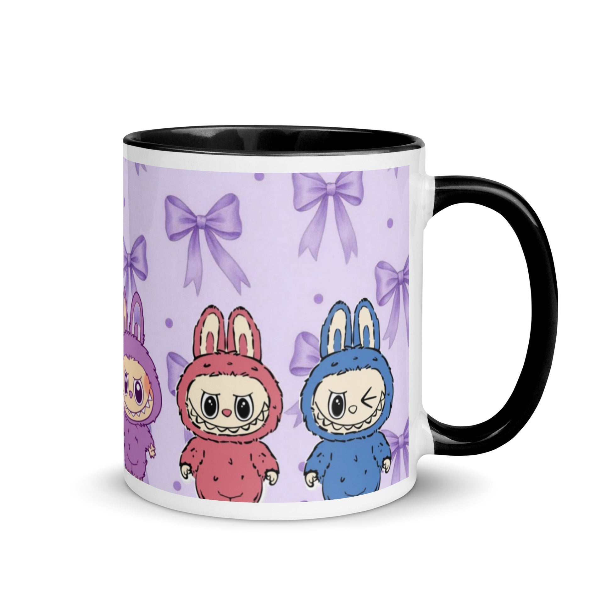 Purple Bow Labubu Squad Mug