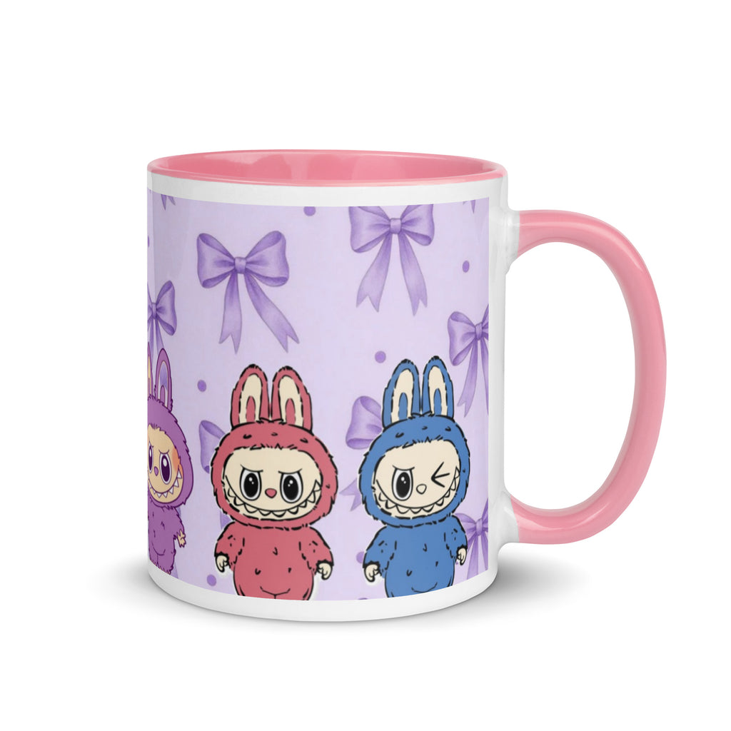 Purple Bow Labubu Squad Mug