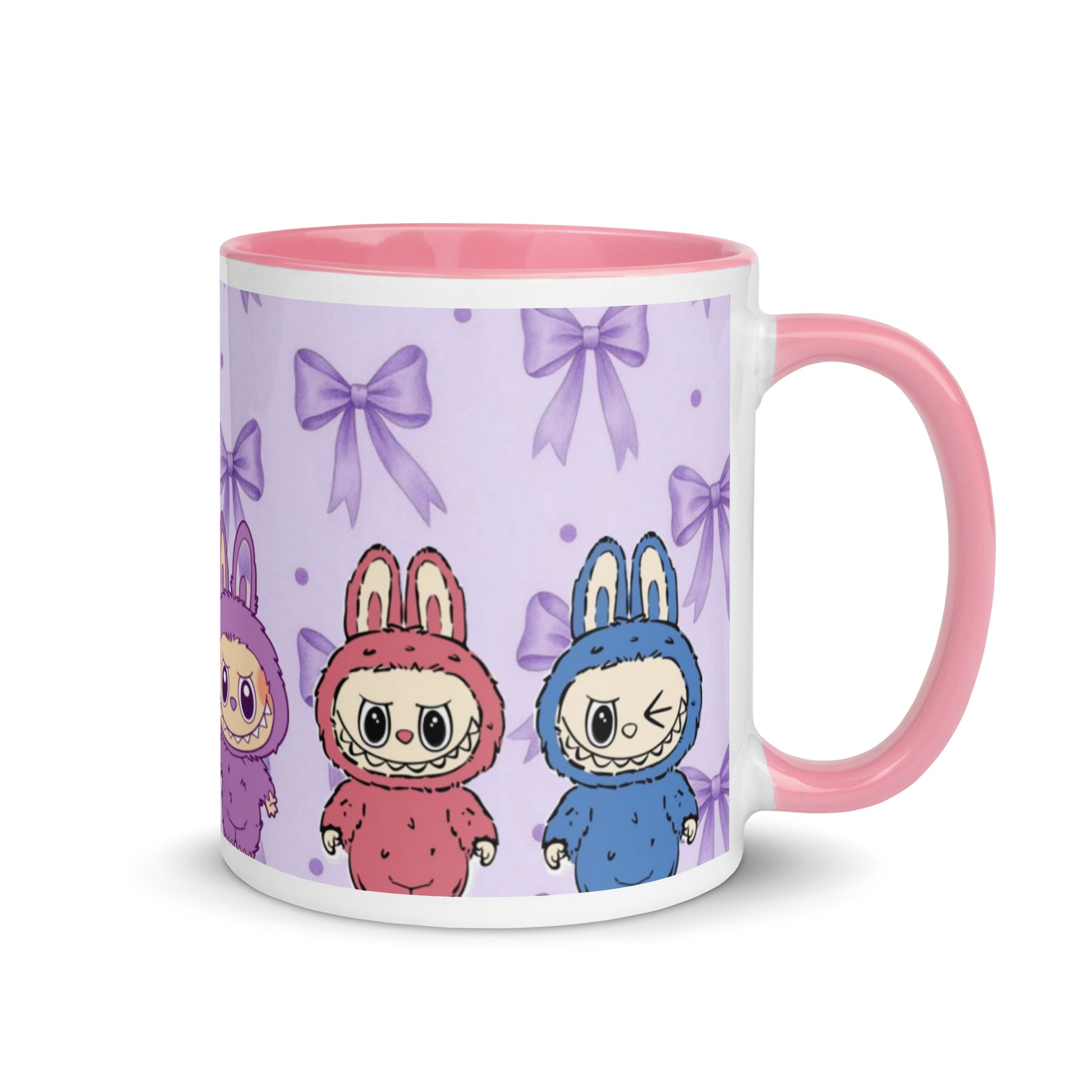 Purple Bow Labubu Squad Mug