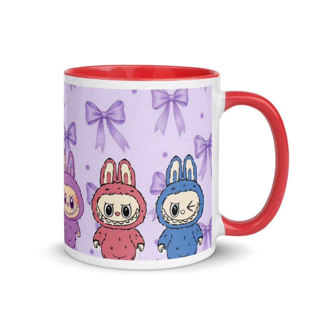 Purple Bow Labubu Squad Mug