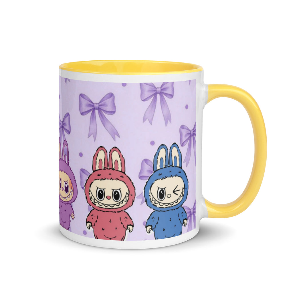Purple Bow Labubu Squad Mug